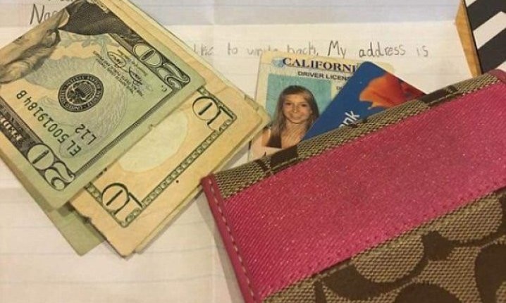 Dječak joj poslao novčanik na kućnu adresu