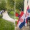 Mlada iz Hrvatske, mladoženja iz Srbije: Svadba u Frankfurtu hit na mrežama, "još im fali kum Bosanac"